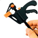 Ver imagem 5 de Kit de 4 Grampos Sargento Aperto Rápido Lorben Universal Marceneiro Colagem