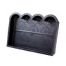 Forma para Guia Meio de Jardim 4 Ondas 42x25x5 Gme Formas - 2