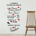 Ver imagem 3 de Adesivo Frase A cozinha é pequena mas cheia de amor