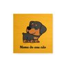 Quadro Decorativo em Madeira Rottweiler Comic - 30x30cm - Arte Maníacos - 1