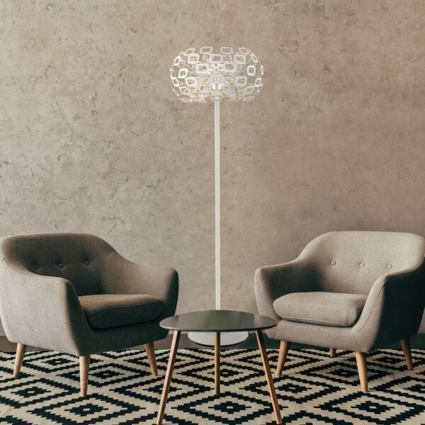 Luminária de Chão Bobe LED 162cmx51cm Bella Iluminação MadeiraMadeira