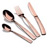 Jogo Talheres Mesa Faqueiro 24 Pçs Rose Gold Berlinger Haus - 6