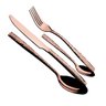 Jogo Talheres Mesa Faqueiro 24 Pçs Rose Gold Berlinger Haus - 9
