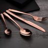 Jogo Talheres Mesa Faqueiro 24 Pçs Rose Gold Berlinger Haus - 3