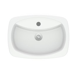 Cuba de Apoio 50x36cm Branco Roca Thema - 4