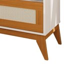 Ver imagem 4 de Mesa de Cabeceira City 1 Gaveta Edn Cor Off White Cedro