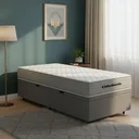 Ver imagem 5 de Cama Box Baú com Colchão de Molas Ensacadas Ortobom One Face Plenno Superpocket Solteiro 88cm