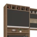 Ver imagem 3 de Cozinha Smart Compacta Armario 2426mm Freijo/Grafite Vitamov