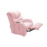 Cadeira Poltrona Reclinável Imperial Massageadora Motorizada Corano Lift Rosa Império Estofados - 2