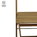 Ver mais imagens de Banqueta Alta para Bar em Madeira Dobrável para Bistrô: Mel