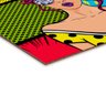 Quadro Decorativo tipo Placa PWR GRL Pop Art - 20x20cm - Arte Maníacos - 2