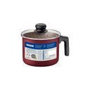 Ver imagem 2 de Fervedor 14 Cm 1,9 L C/ Tampa Paris Vermelho Antiaderente Tramontina 28532714