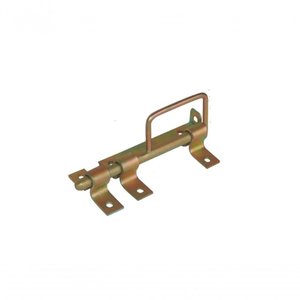 Trinco Ferrolho Alça Portão Porteira Aço Bicromado 180mm