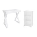 Ver imagem 2 de Conjunto Escritório Home: Escrivaninha 6009 + Estante 5319