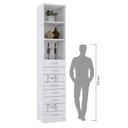 Ver imagem 4 de MÓDULO CLOSET 8 GAVETAS 2,50A (CASA, CLOSET, LOJA) M497.B MUNDI MOVEIS