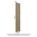 Ver imagem 2 de Kit Porta Módulo Canto Reto 180cm Frame Yescasa