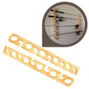 Ver imagem 1 de Suporte Parede Madeira Rack Organizador 10 Varas de Pesca