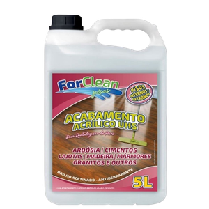 Resina para Piso de Madeira Acrílica Incolor Antiderrapante. para Área Interna e Externa Gl 5 Litros