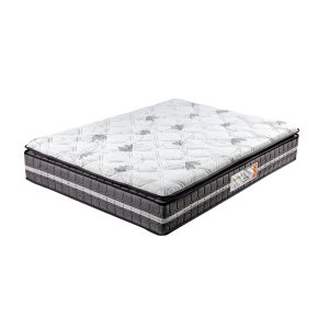 Colchão Casal King Size Amsterdã Molas Ensacadas com Espuma D33 1,93x2,03x0,34 Cinza