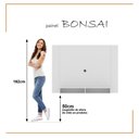 Ver imagem 7 de Painel Tv 43 Polegadas Suspenso com Nichos Bonsai - Branco