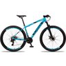 Bicicleta 29 Aluminum Raider 24 Marchas Index Freio a Disco - 17 - Azul - 2