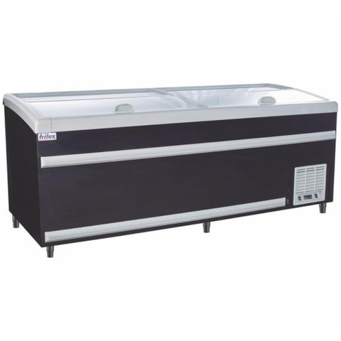 Ilha Modular Linha Suprema 800 Litros RF312 Preto Frilux 220V
