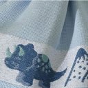 Ver imagem 3 de Toalha de Banho Infantil Jacquard para Bordar Funny Lmpeter Azul