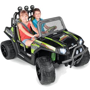 Carrinho Eletrico Peg Perego Polaris Rzr Pro 24v Green Shadow