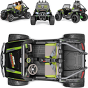 Ver imagem 3 de Carrinho Eletrico Peg Perego Polaris Rzr Pro 24v Green Shadow