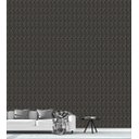 Ver imagem 3 de Papel De Parede Para Quarto Sala Com Detalhe Dourado Preto Efeito 3D