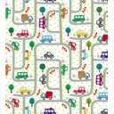 Ver imagem 2 de Papel De Parede Para Quarto De Criança Infantil Cor Branco Com Detalhes Colorido