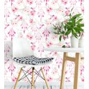 Ver imagem 1 de Papel De Parede Filtro Dos Sonhos Beija Flor Branco Com Tons De Rosa E Verde Para Quarto Sala