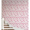 Papel De Parede Com Fundo Rosa Desenho De Flores Na Cor Rosa Para Sala Quarto - 3