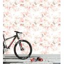 Ver imagem 4 de Papel De Parede Para Sala Quarto Flores Com Tons De Rosa E Branco