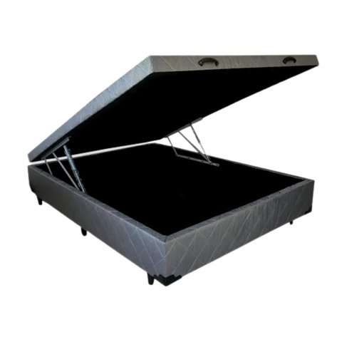Cama Box Baú Solteirão / Viúva 110x188 - Reforçada