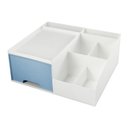 Ver imagem 2 de Organizador Multiuso de 1 Gaveta de Mesa Lifestyle Jacki Design Azul