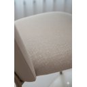 Ver imagem 6 de Kit 6 Cadeiras de Jantar em Linho e Courino Off White