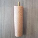 Ver imagem 4 de Conjunto 6 Pés Fixos para Cama Box Casal Solteiro Móveis 13cm Mel Dimader