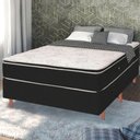 Ver imagem 2 de Conjunto 6 Pés Fixos para Cama Box Casal Solteiro Móveis 13cm Mel Dimader