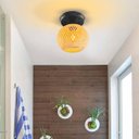 Ver imagem 5 de Luminaria de Bambu Teto Artesanal Fibra Natural Sala Nat97