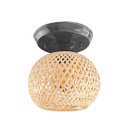 Ver imagem 1 de Luminaria de Bambu Teto Artesanal Fibra Natural Sala Nat97