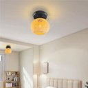 Ver imagem 3 de Luminaria de Bambu Teto Artesanal Fibra Natural Sala Nat97