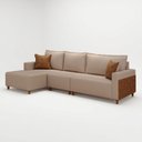 Ver imagem 2 de Sofá Linving com Chaise Confort 318cm 4 Lugares Novo Horizonte