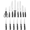 Ver imagem 3 de Cuisinart Conjunto de Facas 15 Peças com Bloco de Madeira (preto)
