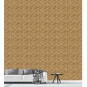 Ver imagem 1 de Papel De Parede Para Sala Quarto Com Efeito 3D Em Tons De Bege Estilo Madeira