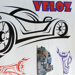 Adesivo Decoração Quarto Menino Carros Veloz Furioso Carrinhos - 4
