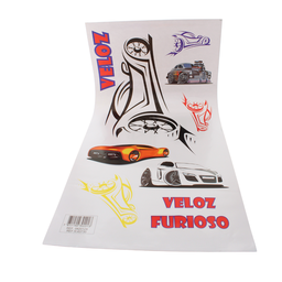 Adesivo Decoração Quarto Menino Carros Veloz Furioso Carrinhos - 9