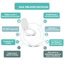 Ver imagem 4 de Tampa Vaso Sanitário Madeira Laqueada Monte Carlo Branco para Bacia Deca