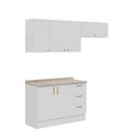 Ver imagem 3 de Cozinha Planejada 3 Peças com Tampo Marselha CabeCasa MadeiraOriginals Branco