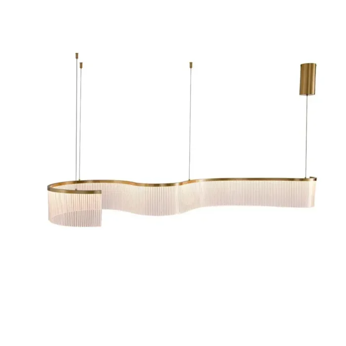 Pendente Mystic Dourado Escovado Usina - 1